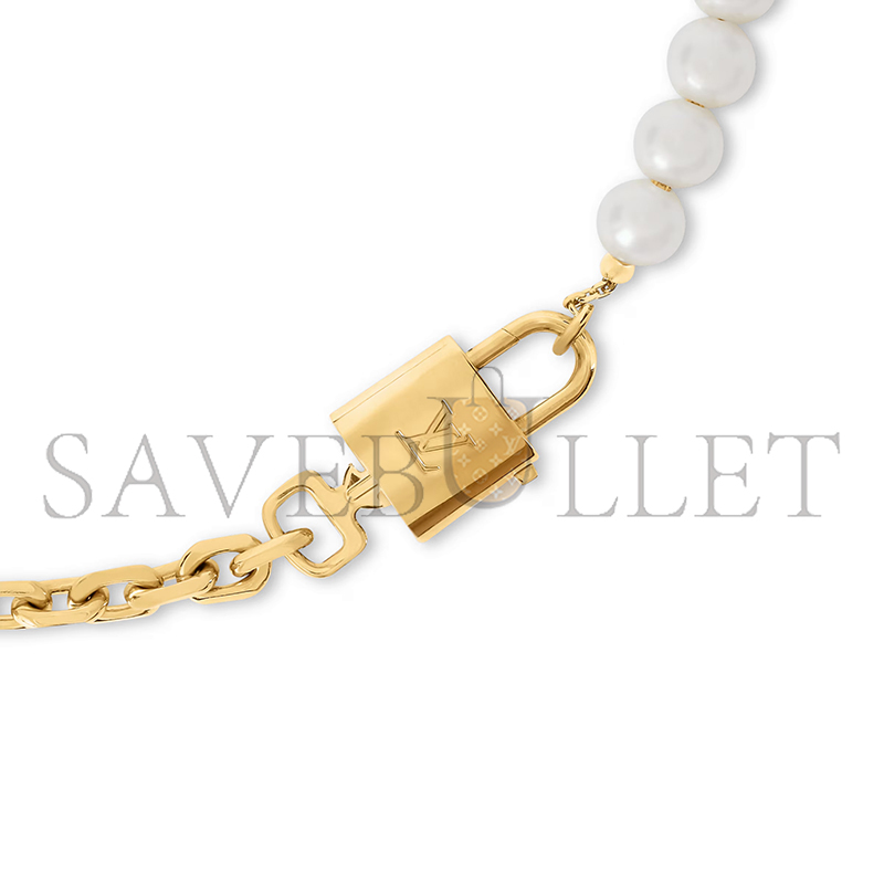LOUIS VUITTON PEARLOCK NECKLACE M02977